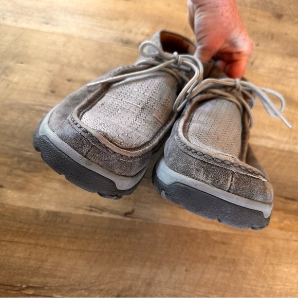 Twisted X ECO Chukka Driving Moc Shoes Gray main image 9